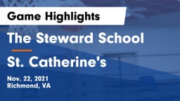 The Steward School vs St. Catherine's  Game Highlights - Nov. 22, 2021