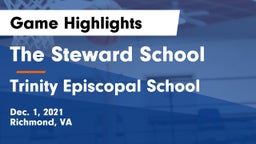 The Steward School vs Trinity Episcopal School Game Highlights - Dec. 1, 2021