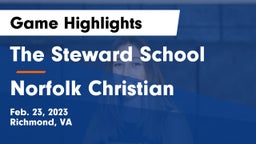 The Steward School vs Norfolk Christian  Game Highlights - Feb. 23, 2023