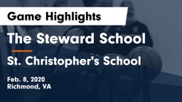 The Steward School vs St. Christopher's School Game Highlights - Feb. 8, 2020