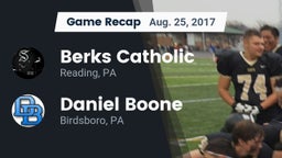 Recap: Berks Catholic  vs. Daniel Boone  2017