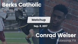 Matchup: Berks Catholic vs. Conrad Weiser  2017