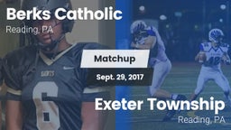Matchup: Berks Catholic vs. Exeter Township  2017