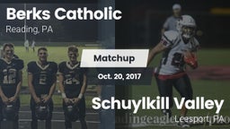 Matchup: Berks Catholic vs. Schuylkill Valley  2017