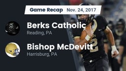 Recap: Berks Catholic  vs. Bishop McDevitt  2017