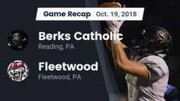 Recap: Berks Catholic  vs. Fleetwood  2018