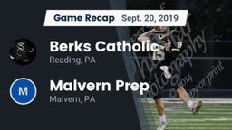 Recap: Berks Catholic  vs. Malvern Prep  2019