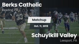 Matchup: Berks Catholic vs. Schuylkill Valley  2019