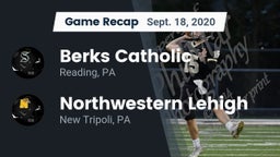 Recap: Berks Catholic  vs. Northwestern Lehigh  2020