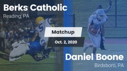 Matchup: Berks Catholic vs. Daniel Boone  2020