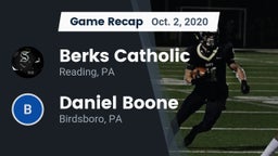 Recap: Berks Catholic  vs. Daniel Boone  2020