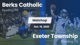 Matchup: Berks Catholic vs. Exeter Township  2020