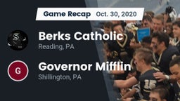 Recap: Berks Catholic  vs. Governor Mifflin  2020