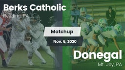 Matchup: Berks Catholic vs. Donegal  2020