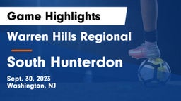 Warren Hills Regional  vs South Hunterdon  Game Highlights - Sept. 30, 2023