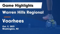 Warren Hills Regional  vs Voorhees  Game Highlights - Oct. 9, 2023