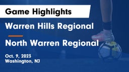 Warren Hills Regional  vs North Warren Regional  Game Highlights - Oct. 9, 2023