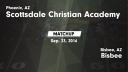 Matchup: Scottsdale vs. Bisbee  2016