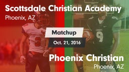 Matchup: Scottsdale vs. Phoenix Christian  2016