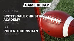 Recap: Scottsdale Christian Academy  vs. Phoenix Christian  2016
