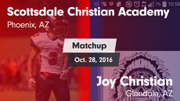 Matchup: Scottsdale vs. Joy Christian  2016