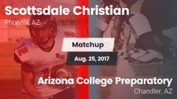 Matchup: Scottsdale Christian vs. Arizona College Preparatory  2017