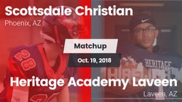 Matchup: Scottsdale Christian vs. Heritage Academy Laveen 2018