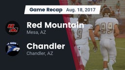 Recap: Red Mountain  vs. Chandler  2017