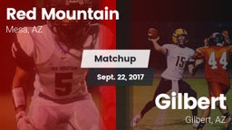 Matchup: Red Mountain High vs. Gilbert  2017