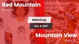 Matchup: Red Mountain High vs. Mountain View  2017