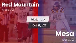 Matchup: Red Mountain High vs. Mesa  2017