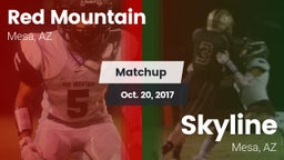 Matchup: Red Mountain High vs. Skyline  2017