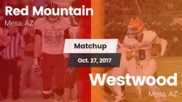 Matchup: Red Mountain High vs. Westwood  2017