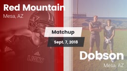 Matchup: Red Mountain High vs. Dobson  2018