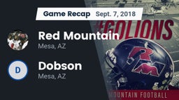 Recap: Red Mountain  vs. Dobson  2018