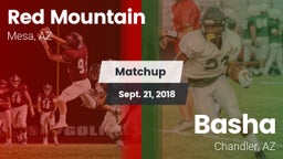 Matchup: Red Mountain High vs. Basha  2018