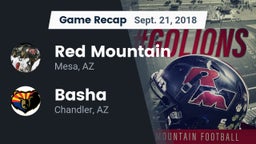 Recap: Red Mountain  vs. Basha  2018