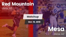 Matchup: Red Mountain High vs. Mesa  2018