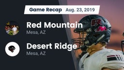 Recap: Red Mountain  vs. Desert Ridge  2019