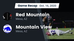 Recap: Red Mountain  vs. Mountain View  2020