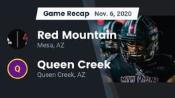 Recap: Red Mountain  vs. Queen Creek  2020