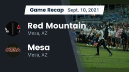 Recap: Red Mountain  vs. Mesa  2021