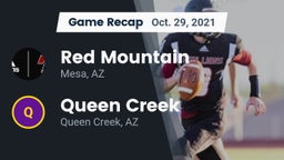 Recap: Red Mountain  vs. Queen Creek  2021