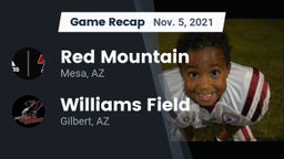 Recap: Red Mountain  vs. Williams Field  2021
