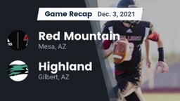 Recap: Red Mountain  vs. Highland  2021