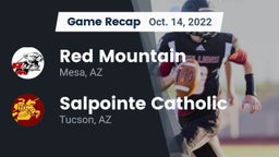 Recap: Red Mountain  vs. Salpointe Catholic  2022