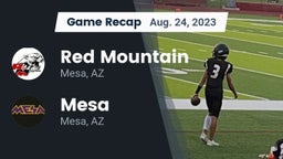 Recap: Red Mountain  vs. Mesa  2023