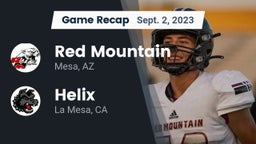 Recap: Red Mountain  vs. Helix  2023