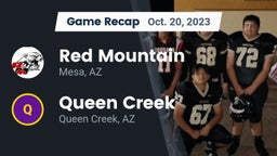 Recap: Red Mountain  vs. Queen Creek  2023