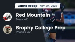 Recap: Red Mountain  vs. Brophy College Prep  2023